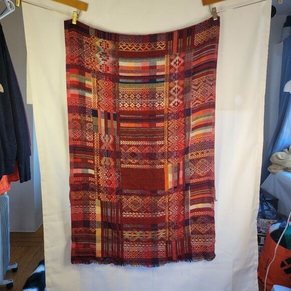 XL Pashmina Super Soft Colorful Patterned Shawl - Picture 8 of 8